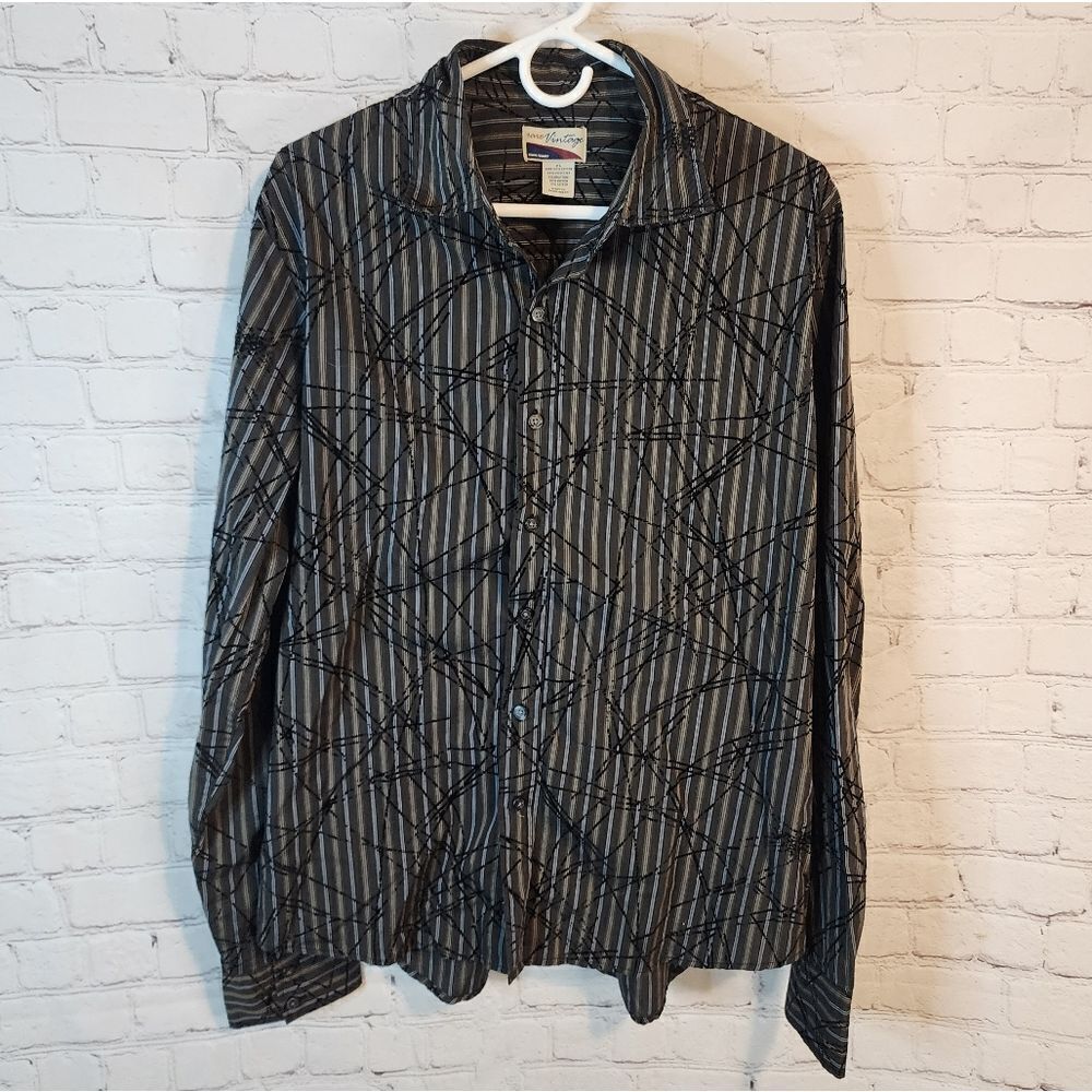 Men's Rare Vintage longsleeve button-down shirt, size XL